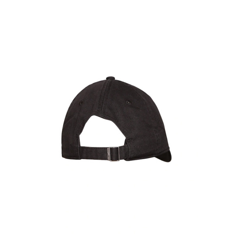 Unisex Black NSW H86 Futura Washed Solid Cap